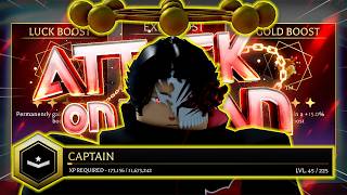 How *FAST* Can I OBTAIN 150+ LEVELS In ROBLOX Attack On Titan Revolution?