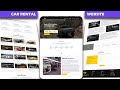CAR RENTAL WEBSITE DESIGN USING HTML CSS JAVASCRIPT