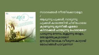 Paranne song karaoake with  Lyrics |  Malayalam |  Koode movie |nasriya