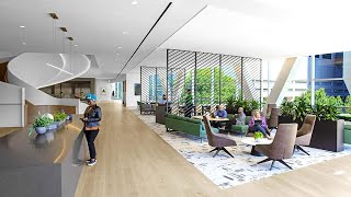 Inside HOK's Design of Norfolk Southern's LEED Gold Atlanta Headquarters