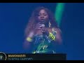 Makhadzi performs sugar-sugar song (SABC Metro fm)