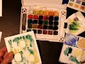 Watercolor journaling   beginning water drops and painting people 2 6 20 #4