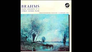 Brahms Piano Concerto No.2.  György Sándor \u0026 the Südwestfunkorchester Baden-Baden.  (1961)