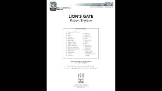 Lion’s Gate | Robert Sheldon