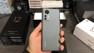 Xiaomi 12 Pro 5G Unboxing + First Boot Up (Gray)