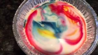 Exploding Milk Rainbow