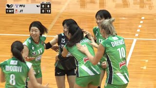 【Vリーグ公式】2022/4/2 ハイライト #PFUブルーキャッツ  vs #JTマーヴェラス