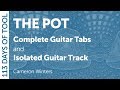 Tool - The Pot - Guitar Cover / Tabs / Isolated Guitar