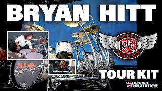 Bryan Hitt - REO Speedwagon - Tour Kit Rundown