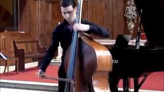 Emre Erşahin plays Tabakov, Motivy for Solo double bass