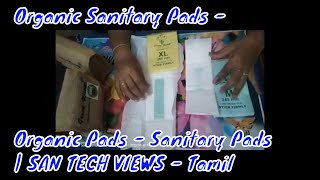 organic pads / organic napkins / sanitary napkins / sanitary pads