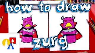 How To Draw Cartoon Emperor Zurg