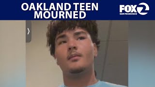 Family, friends mourn slain Oakland teen at emotional memorial service | KTVU