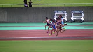 2017静岡ジュニアオリンピックC女子100ｍ決勝