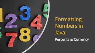 Formatting Money & Percents in Java using the NumberFormat Class