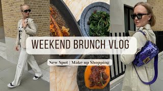 Weekend Vlog in London: New brunch spot in Belgravia, Make-up shopping, diet!