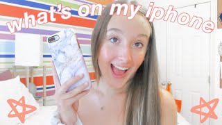 WHATS ON MY IPHONE | 2020