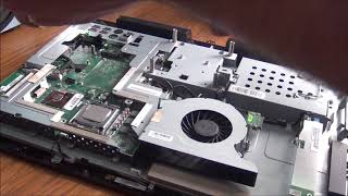 How to fix HP All-in-One 200 by replacing motherboard (power led blinking once)