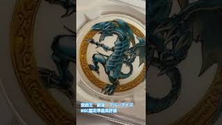 NGC鑑定MS69 25周年記念版 遊戯王 ブルーアイズホワイトドラゴン 青眼の白竜 海馬瀬人 ニウエ国 2023年  1オンス 2ドル銀貨 シルバーコイン ※トレカ・トレーディングカードではない