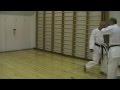 One of the fastest oi tsuki / jun zuki on pad in YouTube (step punch with power)  空手 shukokai karate