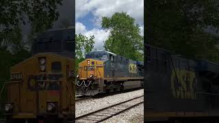 CSX 5201 with a friendly engineer on I141