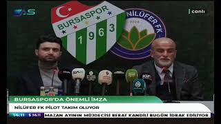 #BURSASPOR'UN PİLOT TAKIMI NİLÜFER FK! | BAŞKAN ENES ÇELİK'TEN ÖNEMLİ AÇIKLAMALAR..