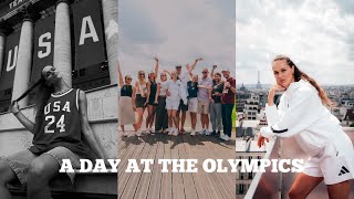 A Day At The Olympics // Adidas House, Team USA House \u0026 Beach Volley!