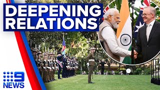 Anthony Albanese and India PM Narendra Modi wrap up talks in Sydney | 9 News Australia