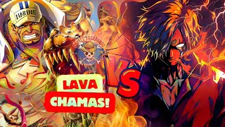 🇧🇷 Akainu Sakazuki 🌋 Magu Magu No Mi | Attacks + Destrutivo Que As CHAMAS do Sanji | One Piece Ep: 0