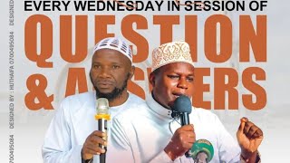 QUESTIONS AND ANSWER SESSION EVERY WEDNESDAY.SEND YOUR QUESTIONS ON 0750893534