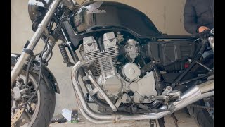 Honda CB Sevenfifty Kupplungszug Wechsel / Clutch Cable. ASMR Repair