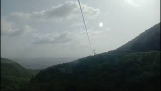 It's cloudy day at mountain we  ride in cable car 🥰🥰🥰🥰 travel and enjoy life  as you can