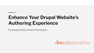 Fix Drupal's Funky Content Permissions with the View Unpublished and Publish Content Modules