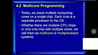 Sec 4.2. Multicore programming