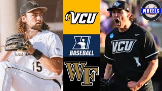 VCU vs Wake Forest | Greenville Regional Opening Round | 2024 College Baseball Highlights