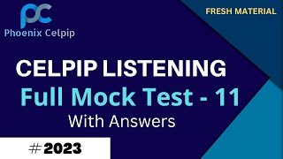 Celpip Listening Test - 11 With Answers | Celpip Listening Full Mock Test | Phoenix Celpip