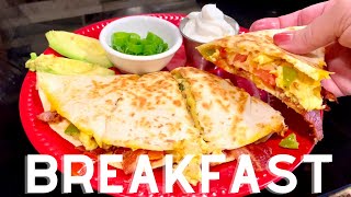 Breakfast Quesadilla recipe EASY | Breakfast Quesadilla on the go!