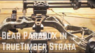 Bear Archery Paradox Bow in TrueTimber Strata Camouflage