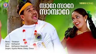 Sare Sare Sambare Video Song | Thilakkam | Dileep | Kavya Madhavan | Kaithapram | Sujatha Mohan