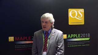 We spoke to Prof Nigel Healey, Chair of QS-APPLE at the 13th QS-APPLE in Taiwan