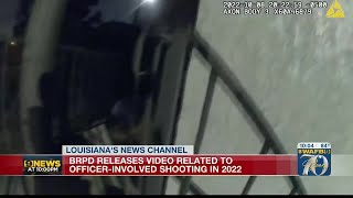 BRPD releases video related to officer-involved shooting in 2022