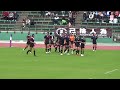 九州学院 vs 熊本高 後半 第103回 全国高等学校ラグビーフットボール大会 熊本県予選大会 準決勝