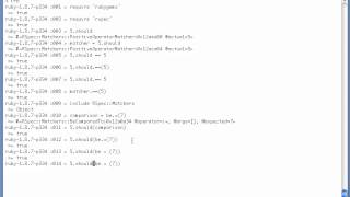 8.5.1: How Ruby's dynamic language features make specs more readable