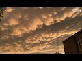 mammatus clouds an unusual sight in pittsburgh