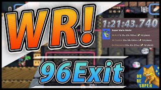 【マリオワールドRTA 全ゴール96exit 新世界記録！！】1:21:43.740