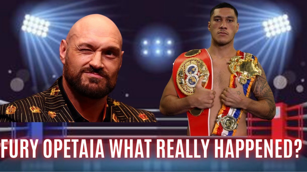 TYSON FURY JAI OPETAIA WHAT HAPPENED IN SPARRING LETS TALK ABOUT IT ...