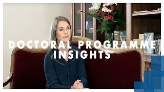 Doctoral programme insights- Hanna Maria Dohlen Opsahl