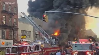 Bronx businesses destroyed in massive fire