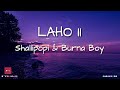 Shallipopi & Burna Boy - Laho II (lyrics)