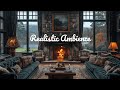 🔥Live Cozy Scottish Castle Fireplace Ambience for Sleep, Study & Relaxation (No Ads)